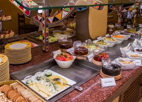 Lunch spread