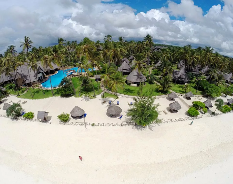 Vista dall'alto Ocean paradise Resort Zanzibar