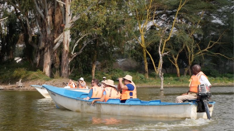 Safari in barca