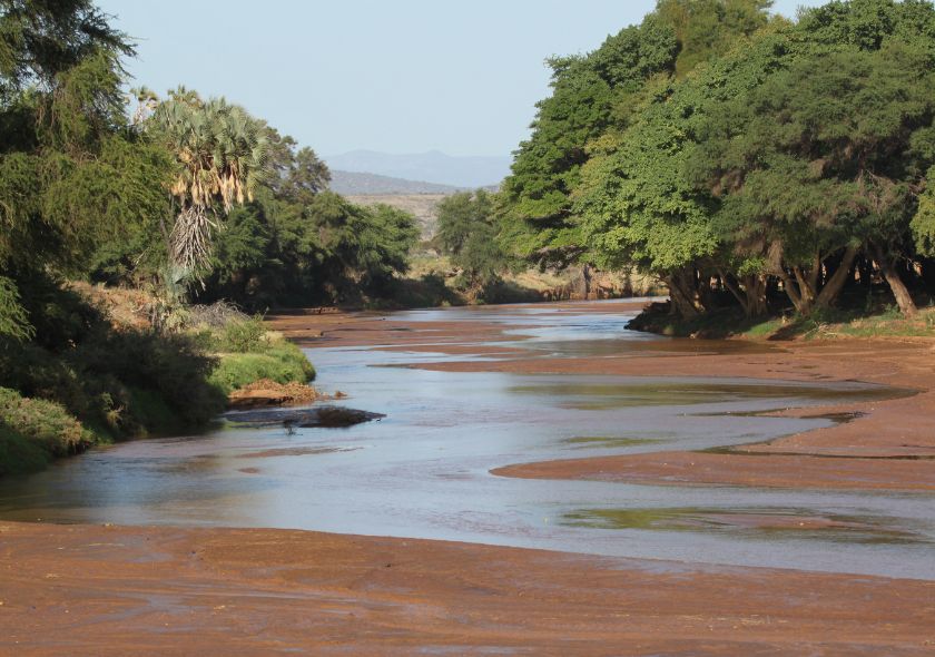 Samburu-Fluss